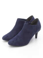 グリッターヒールバックビジューブーティ/GREGE