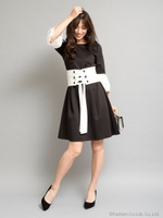 コルセットワンピース[SPORTS/スポーツ]/L.オレンジ