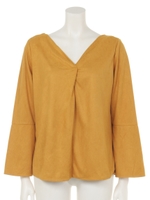 フェイクスェードTOPS/D/YEL