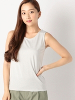 ラメタンクトップ/シルバー