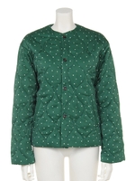 [BED&BREAKFAST]ORIGINAL DOT Quilting Jacket/GREEN