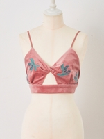 Calla Lilyベロアトップ/PINK