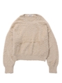SHAGGY KNIT TOP/ピンク
