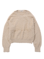 SHAGGY KNIT TOP/ピンク