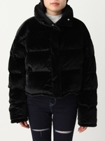 BUBBLE WRAP ダウンコート/L/MIX(ベロア)