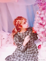 KO cherry check O/P/グリーン