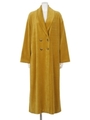 [BED&BREAKFAST]VELOR Coat/MUSTARD