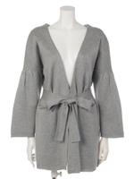 タックスリーブベルテッドニットガウン/CAM