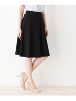 【洗える/抗ピリング/UVカット/34(SS)、42（LL）WEB限定サイズ】フレアスカート/ブルー系(094)