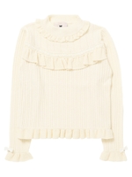 レトロドールハイネックニット / mille fille closet/シロ