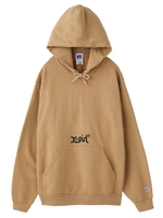 【WEB限定】X-GIRL X RUSSELL LOGO SWEAT HOODIE/ネイビー