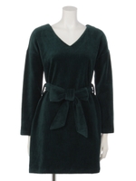 カットコーデュロイOP/D/GRN