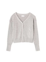 《BLANCHIC》ブリリアントニットカーディガン/ラベンダー(080)