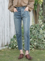 13.25ozセルビッチ×10ozDENIMリメイクボーイズPT/ブラック