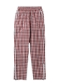 PLAID JOGGER PANTS/ブラック