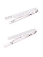 リバーシブルタイバー/シルバー×ホワイト(006)