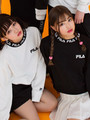 FILA|リブロゴスウェット【別注】