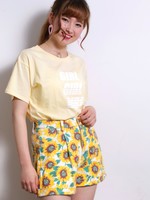 WEGO/GIRLロゴプリントTシャツ