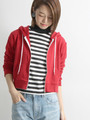 WEGO/クロップドZIPパーカー