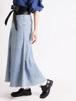 WEGO/デニムマキシスカート