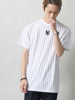 WEGO|MajesticストライプBIGTシャツ