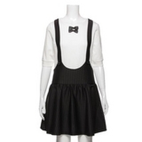 【50%OFF】リボンつきコーデ風ワンピース