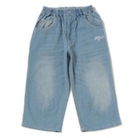 【50%OFF】ロゴ刺しゅう入りデニムパンツ