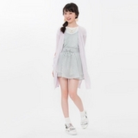 【50%OFF】ロング丈ニットカーディガン