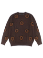 【BUCCA 44】BEAR総柄ニットプルオーバー