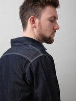 【Made in Japan】DENIM RIVETED SHIRT O/W/デニムワークシャツ　ワンウォッシュ