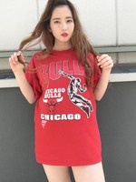 プリントTシャツ  ChicagoBulls シカゴ・ブルズ NBA  