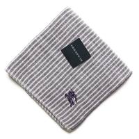 【新品】 ガーゼタオルハンカチ  バーバリーロンドン 65800 BURBERRY LONDON グレー レディース