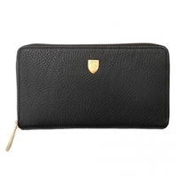 【新品】 クレストブリッジ アリゾナレザーラウンドシップウォレット  cb-000453 CRESTBRIDGE ブラック系 メンズ