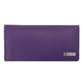 【新品】 クレストブリッジ プリズムレザーロングウォレット 19cm cb-000331 CRESTBRIDGE パープル系 メンズ