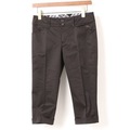 【新品】 クロップドパンツ 38 バーバリーブルーレーベル 74386 BURBERRY BLUE LABEL ブラック レディース