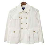 【新品】 ジャケット 38 バーバリーブルーレーベル 46139 BURBERRY BLUE LABEL ホワイト系 レディース
