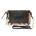 【新品】 スタッズ ショルダーバッグ  バーバリーロンドン y-001240 BURBERRY LONDON ブラック レディース
