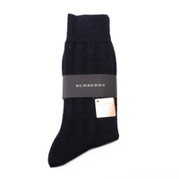 【新品】 ソックス アルパカ  バーバリーロンドン 45836 BURBERRY LONDON ネイビー系 メンズ