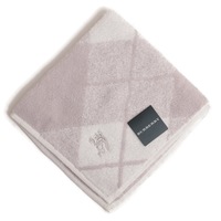 【新品】 タオル タオル アーガイル  バーバリー 72295 BURBERRY グレー メンズ