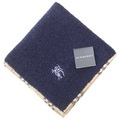 【新品】 タオルハンカチ  バーバリー 60918 BURBERRY ネイビー系 レディース