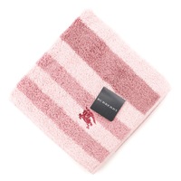 【新品】 タオルハンカチ  バーバリーロンドン 63372 BURBERRY LONDON レッド系 レディース