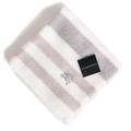 【新品】 タオルハンカチ　ボーダー  バーバリーロンドン 67436 BURBERRY LONDON ホワイト レディース