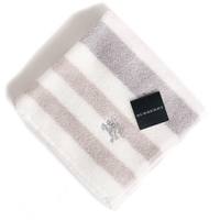 【新品】 タオルハンカチ　ボーダー  バーバリーロンドン 67436 BURBERRY LONDON ホワイト レディース