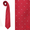 【新品】 ネクタイ 143×7cm バーバリーロンドン 45043 BURBERRY LONDON レッド系 メンズ