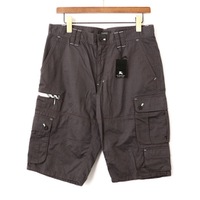 【新品】 ハーフパンツ　タグ付き 76 バーバリーブラックレーベル 62535 BURBERRY BLACK LABEL ブラック メンズ