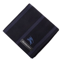 【新品】 ハンカチ  バーバリー 61381 BURBERRY ネイビー レディース