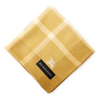 【新品】 ハンカチ  バーバリー 61616 BURBERRY イエロー系 レディース