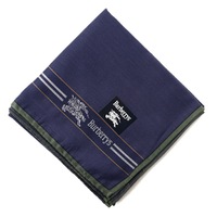 【新品】 ハンカチ  バーバリーズ 61580 Burberrys ネイビー系 レディース