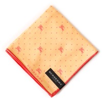 【新品】 ハンカチ  バーバリーロンドン 59264 BURBERRY LONDON オレンジ系 メンズ