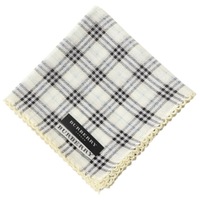 【新品】 ハンカチ  バーバリーロンドン 60273 BURBERRY LONDON クリーム系 レディース